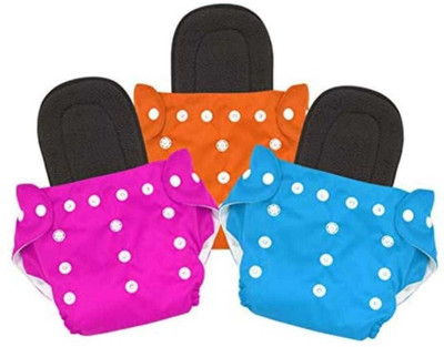MEEOWMEE Reusable, washable baby cloth diaper/ button diaper , free size adjustable baby diaper with high quality insert Free . 0 to 24 months