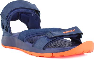 Sparx navy blue orange sandals shop