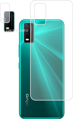 DESIBUZZ Back Screen Guard for Vivo Y3s, Vivo Y3s Camera lens(Pack of 2)