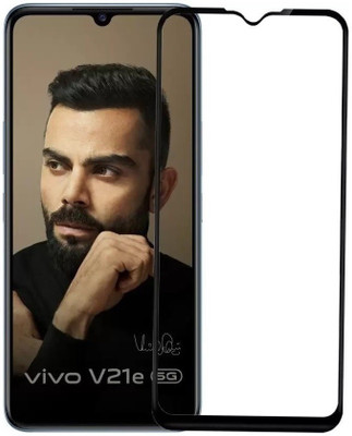 Gorilla Armour Edge To Edge Tempered Glass for Vivo V21, Vivo V21e, Vivo V21 5G, Vivo V21e 5G(Pack of 1)