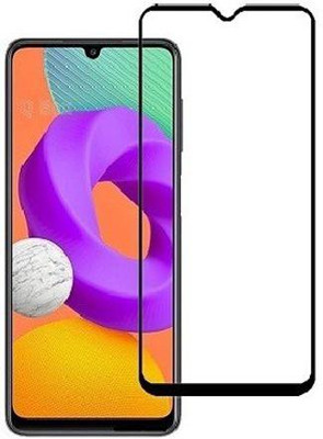 Bodoma Edge To Edge Tempered Glass for Samsung Galaxy M22(Pack of 1)