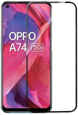 Gorilla Innovation Edge To Edge Tempered Glass for Oppo A74 5G(Pack of 1)