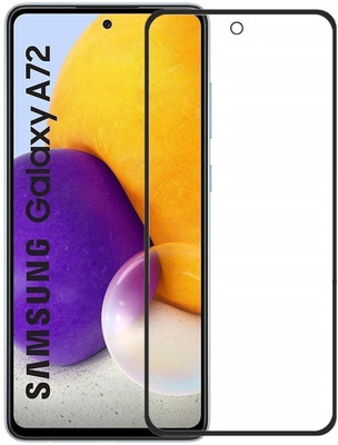 Gorilla Protection Edge To Edge Tempered Glass for Samsung Galaxy A72, Samsung Galaxy A72 5G(Pack of 1)