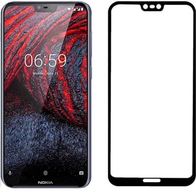 Gorilla Glass Edge To Edge Tempered Glass for Nokia 6.1 Plus(Pack of 1)