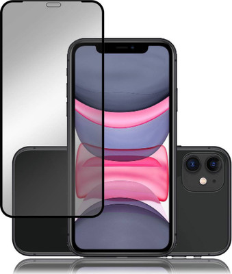 aplexx Edge To Edge Tempered Glass for Apple iPhone 11, Apple iPhone XR, |11D Anti Scratch 9H Hardness Cover Friendly Anti Shatter Proof Full Edge Full Glue(Pack of 1)