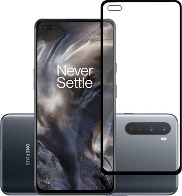aplexx Edge To Edge Tempered Glass for OnePlus Nord, | Full HD+ With Camera Cut 3D Anti Scratch 9H Hardness Cover Friendly Anti Shatter Proof Full Edge Full Glue(Pack of 1)