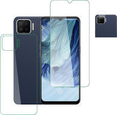 PONDRIK Front and Back Screen Guard for OPPO F17(Pack of 3)