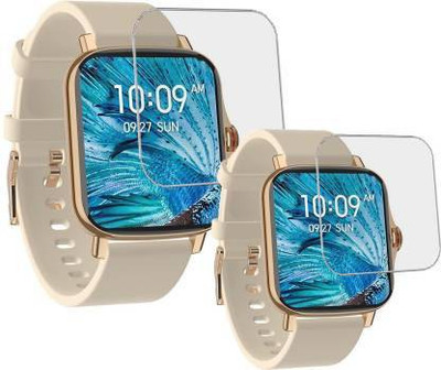 tombik Impossible Screen Guard for Minix Vega Full Touch Smartwatch with HD Bluetooth Calling, 1.69 inch Bezel(Pack of 2)