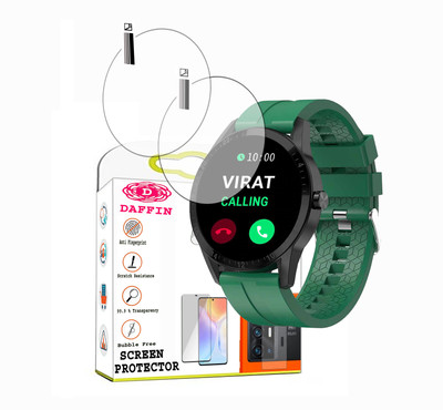 daffin Screen Guard for Fire Boltt Talk SMARTWATCH(Pack of 2)