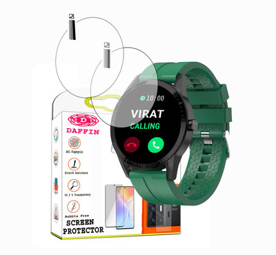 daffin Screen Guard for Fire Boltt Talk SMARTWATCH(Pack of 2)