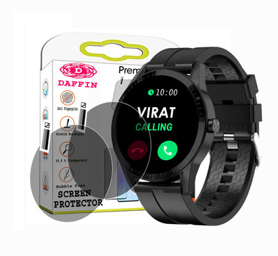 daffin Screen Guard for Fire Boltt Talk SMARTWATCH(Pack of 2)