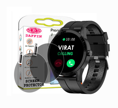 daffin Screen Guard for Fire Boltt Talk SMARTWATCH(Pack of 2)