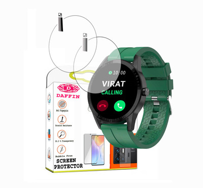daffin Screen Guard for Fire Boltt Talk SMARTWATCH(Pack of 2)