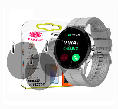 daffin Screen Guard for Fire Boltt Talk, Fire Boltt Talk pro, Fire Boltt Talk 2, Fire Boltt Talk ultra SMARTWATCH(Pack of 3)