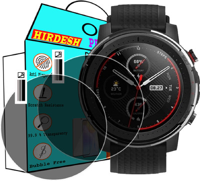hirdesh Screen Guard for HUAMI AMAZFIT STRATOS 3(Pack of 2)