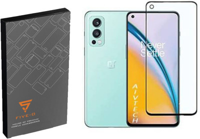 FIVE-O Tempered Glass Guard for ONE PLUS NORD 2X-PAC-MAN.(Pack of 1)
