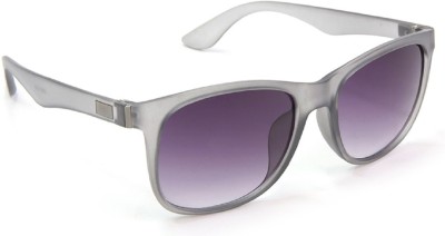 Sunnies Retro Square Sunglasses(For Men & Women, Violet)