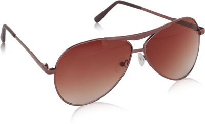 Alchiko Retro Square, Wayfarer Sunglasses(For Men & Women, Brown)