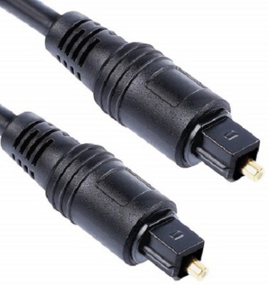 Nsinc  TV-out Cable Digital Optical Audio Cable, Toslink Cable Fiber Optic Cable for Home Theater, Sound Bar, TV, PS4, Xbox, Playstation & More(Black, For Laptop, 3 m)