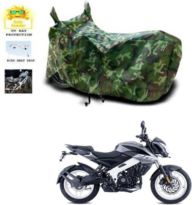 CARFAB Waterproof Two Wheeler Cover for TVS(Pulsar 180 DTS-i, Black)