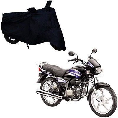 A G Enterprises Two Wheeler Cover for Hero(Splendor, Black)