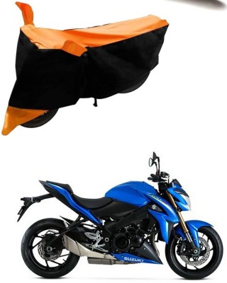 Ascension Two Wheeler Cover for Suzuki(GSX S1000, Orange, Black)