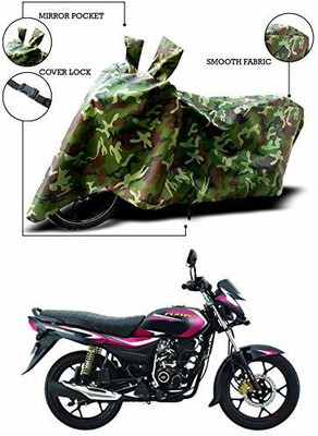CARFAB Waterproof Two Wheeler Cover for Bajaj(Platina 125, Green)
