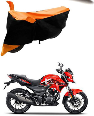 SMDP Two Wheeler Cover for Hero(Xtreme 200R, Orange, Black)