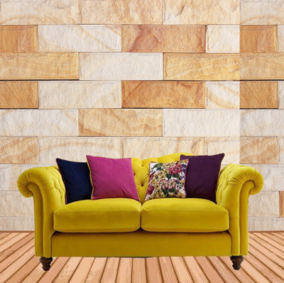 TheBlackstone Architecture Multicolor Wallpaper(245 cm x 40 cm)