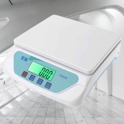 SOYEN SB TS500 Digital Kitchen Weighing Scale 30kg x 1g with white backlight Weighing Scale(White)