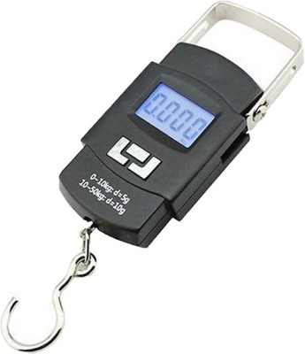 Glancing Digital Luggage Weighing Scale for Flights and Travel; Portable, Hanging Weight Machine for Bags and Baggage 50 KG /103/KGl Weighing Scale(Black)