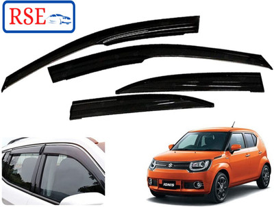RSE For Front, Rear Wind Deflector(Tinted Maruti Ignis 1.3 Zeta, Ignis 1.3 Delta, Ignis 1.3 Alpha)