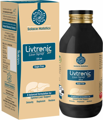 Solace holistics LIVTRONIC SF LIVER SYRUP 225ML PACK OF 1(225 ml)