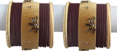 Shiv_Jewels Fabric Bangle Set(Pack of 30)