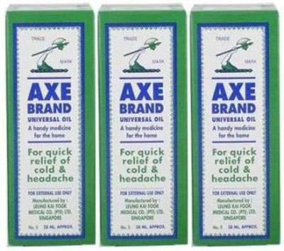 Axe Brand IMPORTED UNIVERSAL OIL 28 ML PACK OF 3 Liquid(3 x 28 ml)