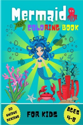 Mermaid Coloring Book for Kids(English, Paperback, Magical Publishing)