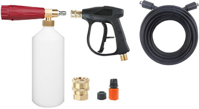 HU CREATIONS 1L Universal Snow Foam Gun Washer Kit Jet Cannon Gun Soap Lance Spray 1/4'' Quick for Karcher K2 Water Pipe Adapter Leakproof Quick Connect Brass Fittings Cleaning Machine Pressure Pressure Washer HU CREATIONS 1L Universal Snow Foam Gun Washer Kit Jet Cannon Gun Soap Lance Spray 1/4'' Quick for Karcher K2 Water Pipe Adapter Leakproof Quick Connect Brass Fittings Cleaning Machine Pressure Pressure Washer