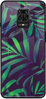 Hocopoco Back Cover for Poco M2 Pro(Green, Purple, Grip Case, Silicon, Pack of: 1)