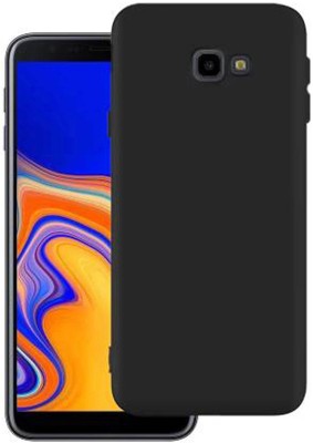 Stunny Back Cover for Samsung Galaxy J4 Plus, Samsung Galaxy J4 Plus Mobile covers, Camera protection(Black, Camera Bump Protector, Pack of: 1)