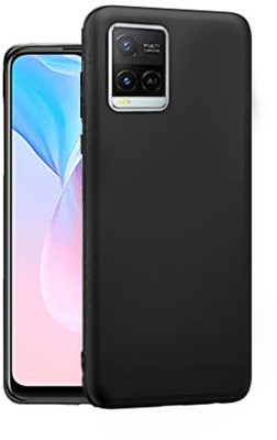 Stunny Back Cover for Vivo Y 21 (2021), Y33s, Vivo Y 21 (2021), Y33s Mobile covers, Camera protection(Black, Shock Proof, Silicon, Pack of: 1)