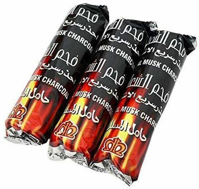 Bronto Charcoal Tablets for Burning Dhoop (Pack of 30) CHARCOL(1 Units, Set of 3)