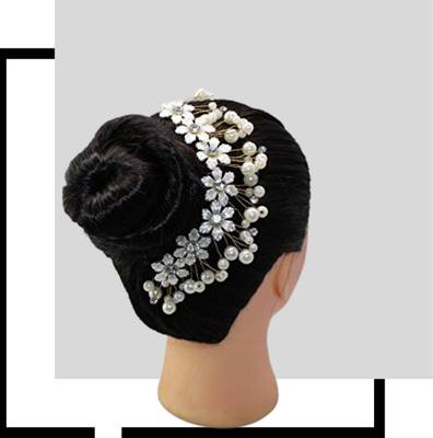 KIFAYTI KART women hair accessory white Hair Accessory Set