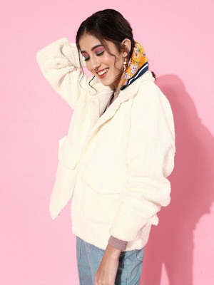 SASSAFRAS Full Sleeve Solid Women Jacket