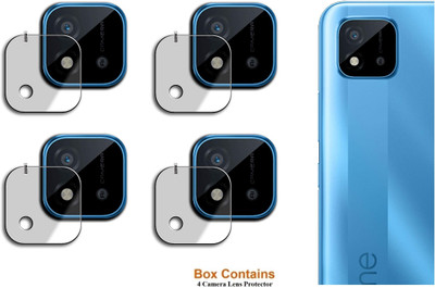 ISAAK Back Camera Lens Glass Protector for Realme C20(Pack of: 4)