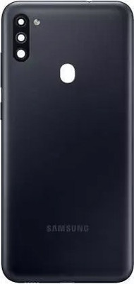 Tusail Samsung Galaxy M11 Back Panel(Black)