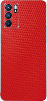 AsSkin OPPO Reno 6Pro, oppo Reno 6 Pro Mobile Skin(Ultra Super Red Carbon Fiber With High Matte Finish.)