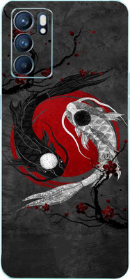 AsSkin OPPO Reno 6Pro, oppo Reno 6 Pro Mobile Skin(Ultra Super Yin Yang With High Matte Finish.)