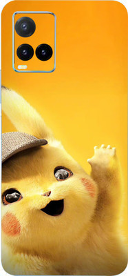 AsSkin vivo y33t Mobile Skin(Ultra Super Baby Pikachu With High Matte Finish.,Skin)