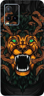 AsSkin vivo y33t Mobile Skin(Ultra Super Loin King Skin With High Matte Finish.,Skin)