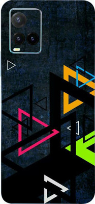 Jeeva Creation Vivo Y33 Mobile Skin(Ultra Super Color Tringels Skin With High Matte Finish.)